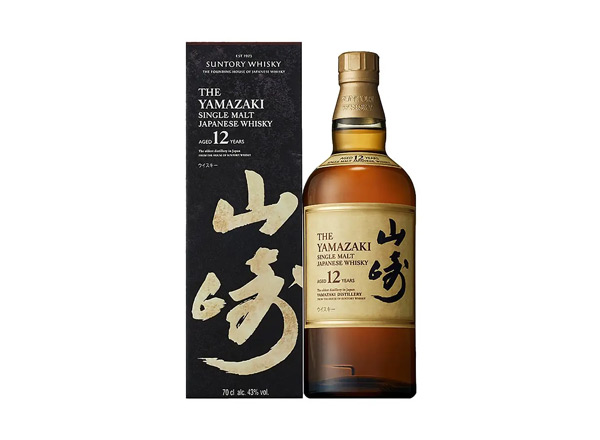 深圳回收山崎威士忌Yamazaki三得利洋酒1923山崎12年/18年700ml43度