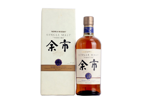 深圳一甲威士忌回收余市威士忌NIKKA YOICHI10年/15年45度700ml洋酒2000S日本威士忌