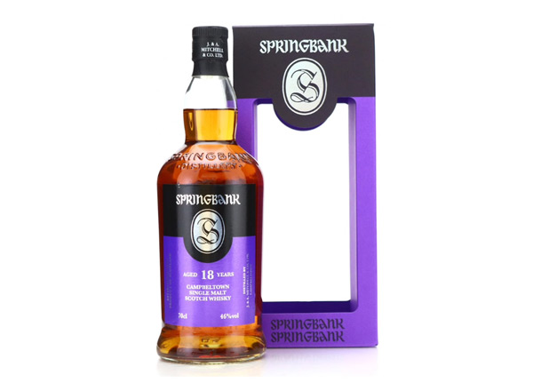 深圳Springbank云顶18年威士忌回收云顶威士忌洋酒700ml