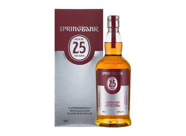 深圳云顶25年回收云顶威士忌SpringBank 46度坎贝尔镇苏格兰单一麦芽700m进口洋酒威士忌