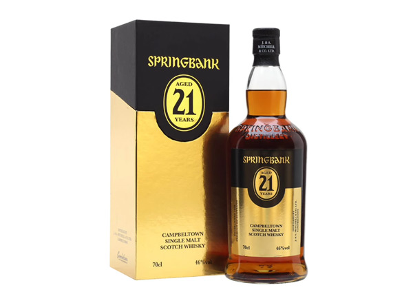 深圳SpringBank云顶21年威士忌回收苏格兰单一麦芽威士忌700ml进口洋酒收购