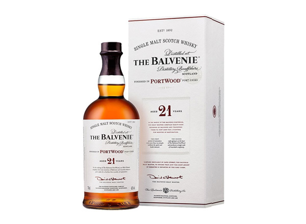 深圳回收百富威士忌21年波特桶陈酿The Balvenie Portwood Single百富洋酒收购