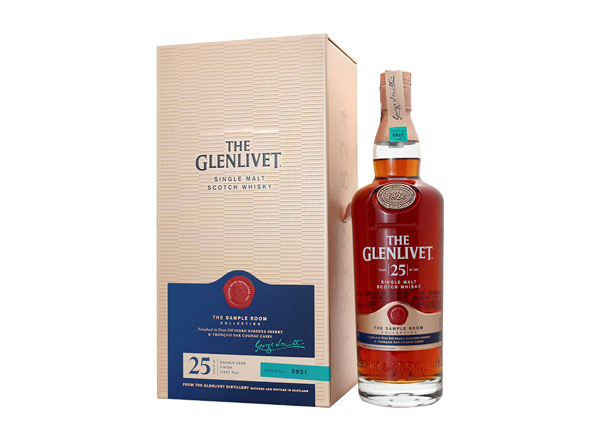 深圳The Glenlivet回收格兰威特25年苏格兰单一麦芽威士忌陈酿风味创造系列