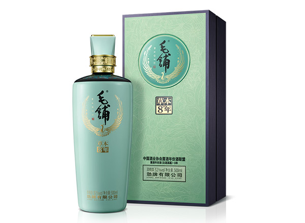 深圳劲牌毛铺酒回收毛铺草本年份酒•8年草本42度52度行情价格