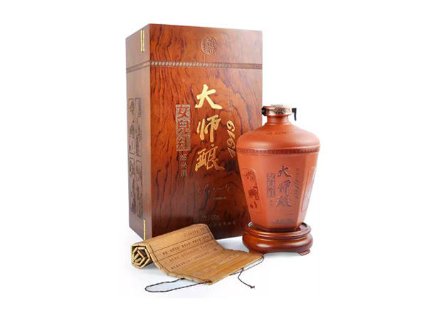 深圳女儿红回收绍兴黄酒女儿红四十年大师酿1919花雕酒紫砂坛600ml木盒礼盒装