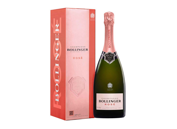 深圳回收堡林爵桃红香槟礼盒Bollinger Rosé
