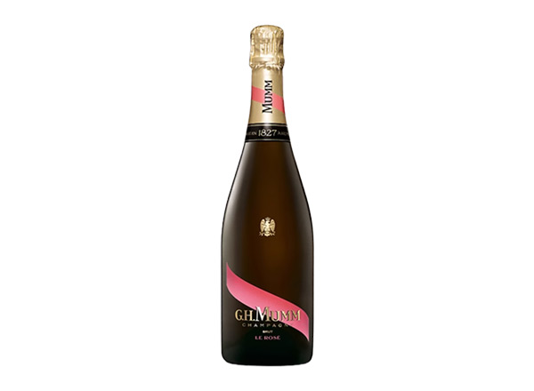 深圳回收玛姆红带风尚版桃红香槟起泡酒 G.H. Mumm Le Rosé Brut