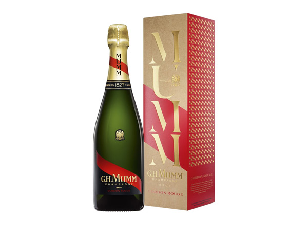 深圳玛姆香槟回收风尚版玛姆红带香槟起泡酒G.H. Mumm Cordon Rouge Brut