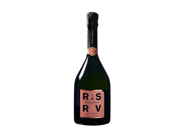 深圳玛姆香槟回收RSRV Maison Mumm Rose Foujita Brut特级村桃红香槟
